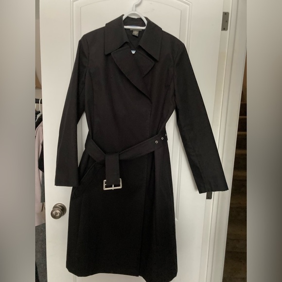 Banana Republic navy belted trench - Picture 1 of 5